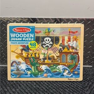 Melissa & Doug Pirate Adventure Jigsaw Puzzle - 48 Pieces